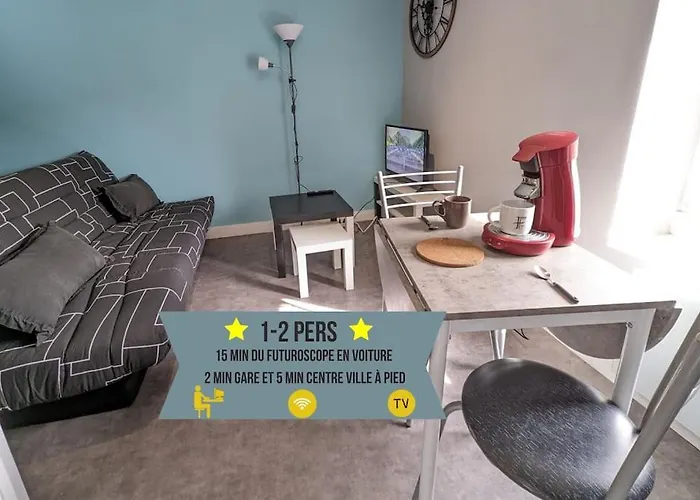 Apartment Studio 6 Acces Gare De Et Centre A Pieds